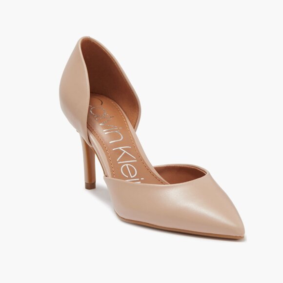 NWOT Calvin Klein Women's Beige Heels - Picture 1 of 11